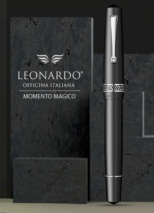 Stilou Leonardo Momento Magico Matte Black RHT