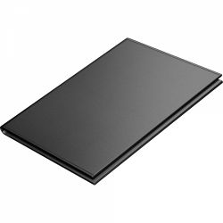 Mapa cu Blocnotes A5 Maruman Mnemosyne PH169 Black - White Lined 8 mm - 100 pagini 70g mp - PH169