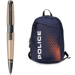 Matte Hazelnut BT + Rucsac Laptop Police