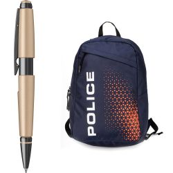 Roller Cross Edge Matte Hazelnut BT + Rucsac Laptop Police