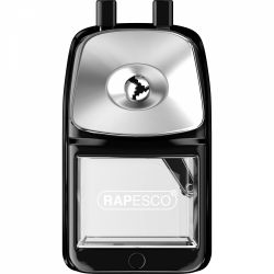 Ascutitoare cu Cilindru si Manivela Rapesco 74 Black