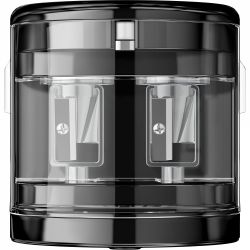 Ascutitoare Electrica Dubla Rapesco PS12-USB Black