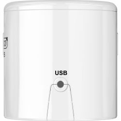 Ascutitoare Electrica Dubla Rapesco PS12-USB White