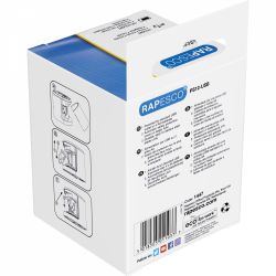 Ascutitoare Electrica Dubla Rapesco PS12-USB White