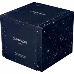 Ascutitoare cu Cilindru si Manivela Caran dAche Metal Sharpener SE Cosmic Blue