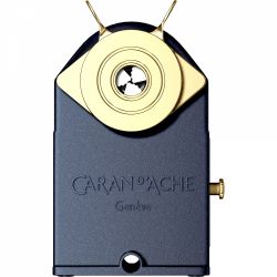 Ascutitoare cu Cilindru si Manivela Caran dAche Metal Sharpener SE Cosmic Blue