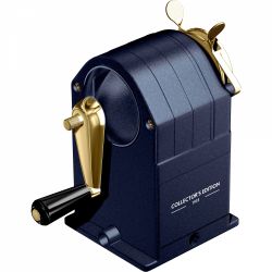 Ascutitoare cu Cilindru si Manivela Caran dAche Metal Sharpener SE Cosmic Blue