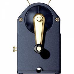 Ascutitoare cu Cilindru si Manivela Caran dAche Metal Sharpener SE Cosmic Blue