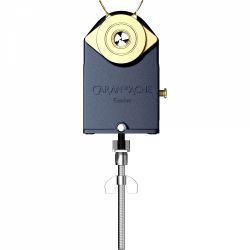 Ascutitoare cu Cilindru si Manivela Caran dAche Metal Sharpener SE Cosmic Blue