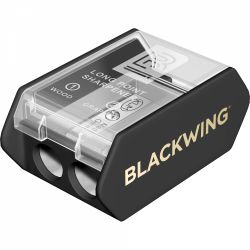 Ascutitoare cu Container in 2 pasi Blackwing Two-Step Long Point Black