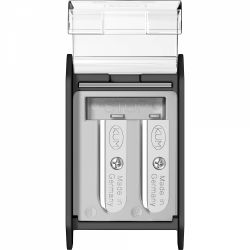 Ascutitoare cu Container in 2 pasi Blackwing Two-Step Long Point Black