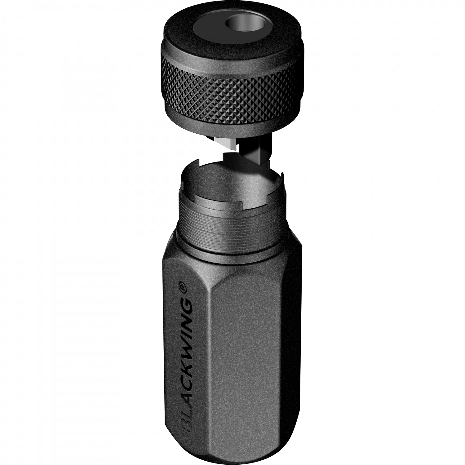 Imagine Produs Ascutitoare cu Container Blackwing One-Step Long Point Black