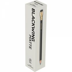 Creion Grafit Blackwing Matte Black Soft 3B