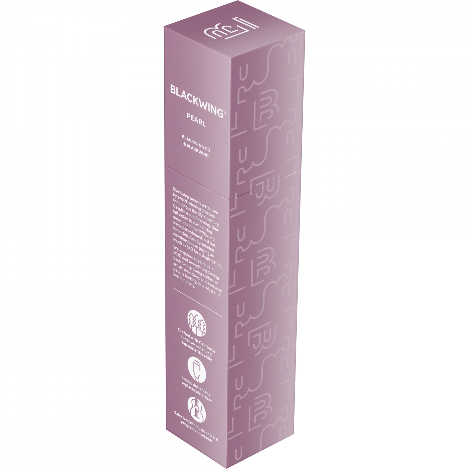 Imagine Produs Creion Grafit Blackwing Pearl Pink Balanced 2B