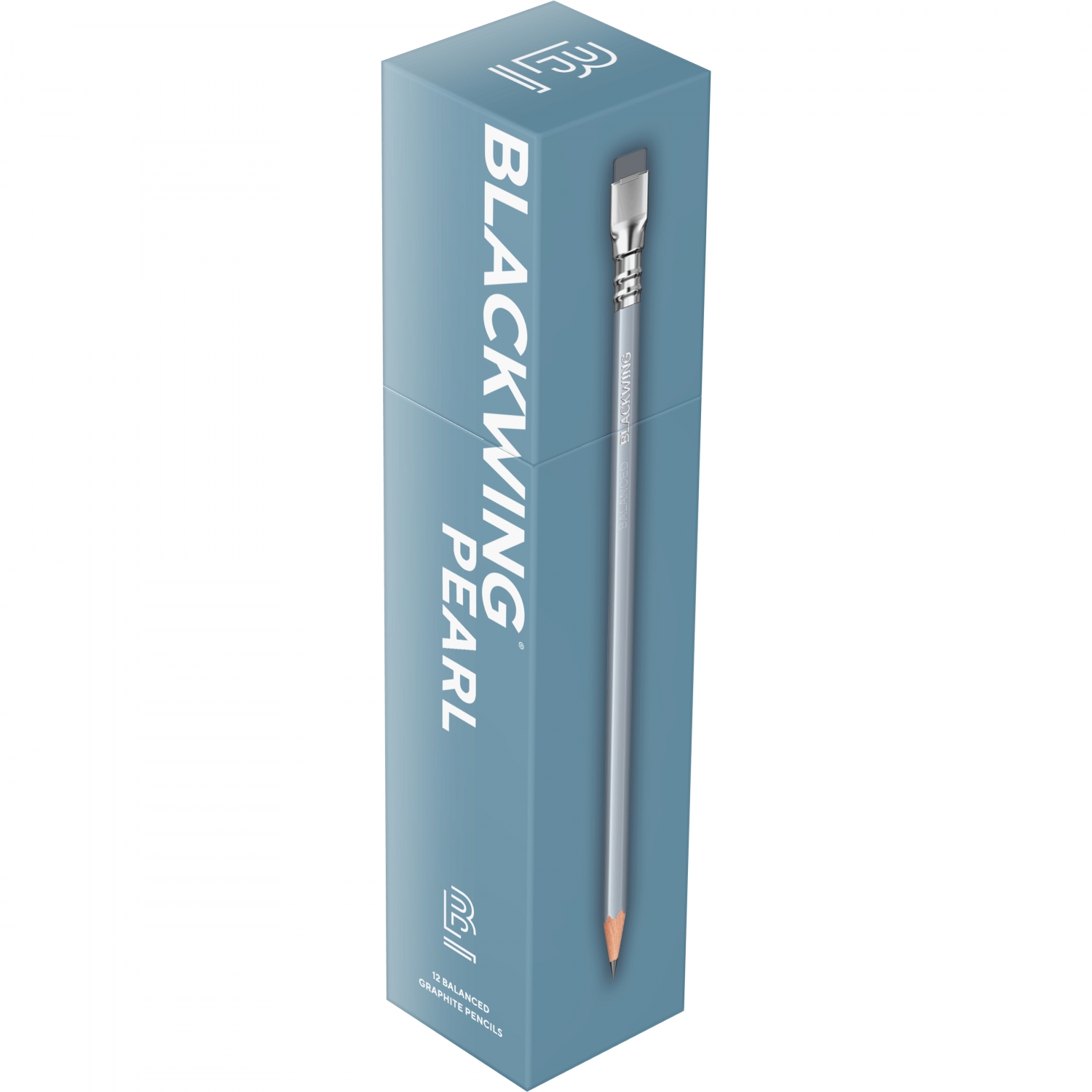 Imagine Produs Creion Grafit Blackwing Pearl Blue Balanced 2B