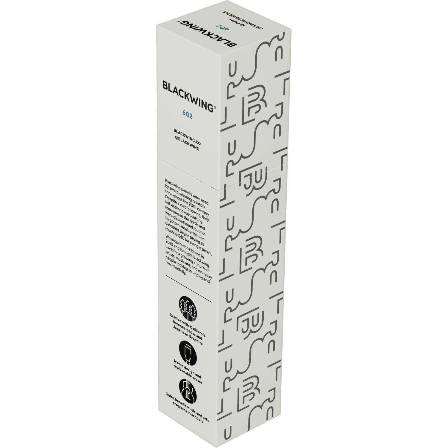 Imagine Produs Creion Grafit Blackwing 602 Black Firm B