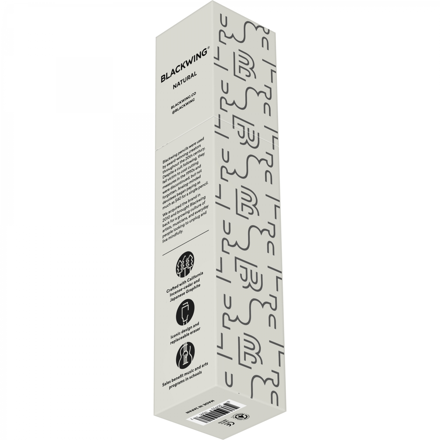 Imagine Produs Creion Grafit Blackwing Natural Beige Extra Firm HB