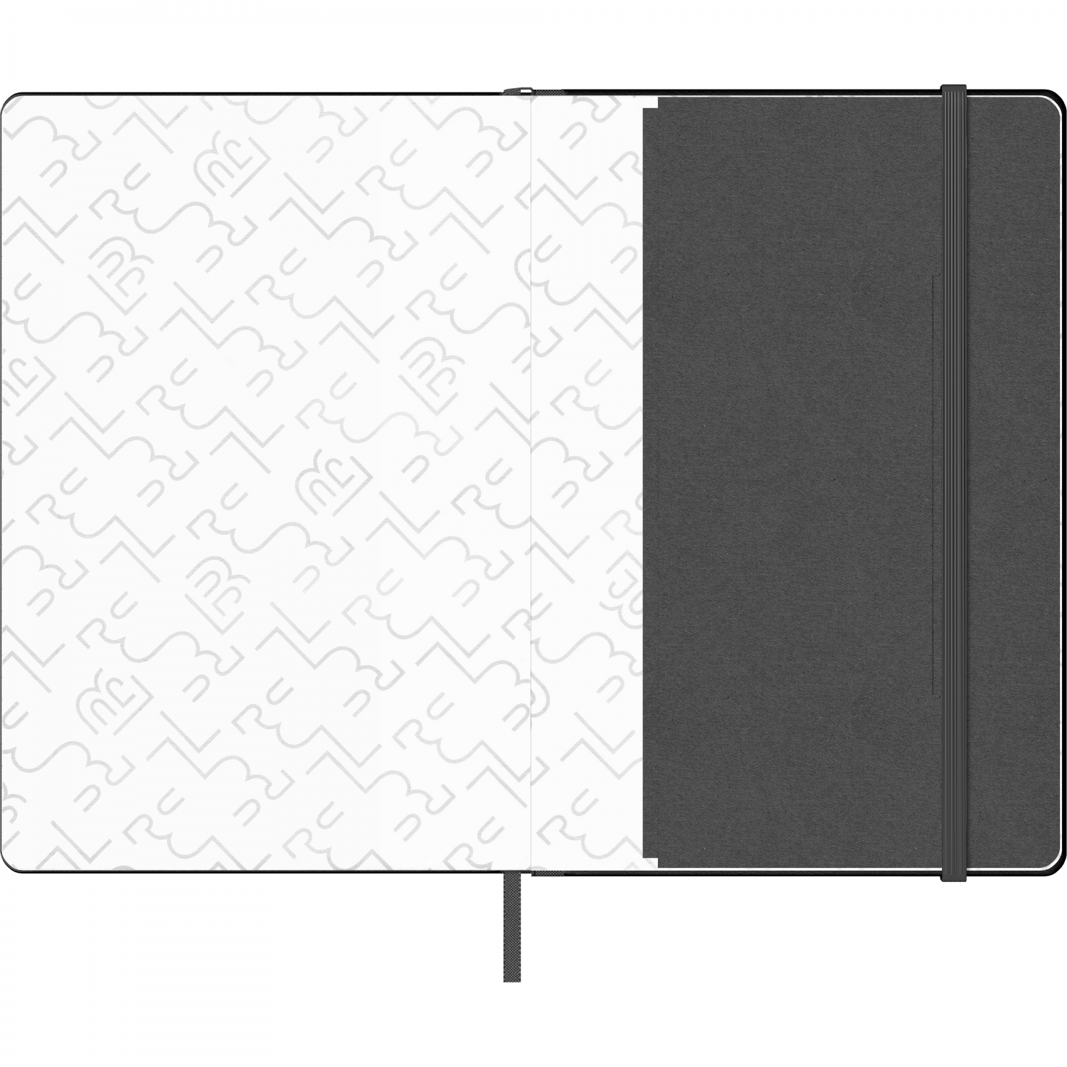 Imagine Produs Caiet A5 Blackwing Slate Black - Ivory Lined 6 mm - 160 pagini 100 g mp