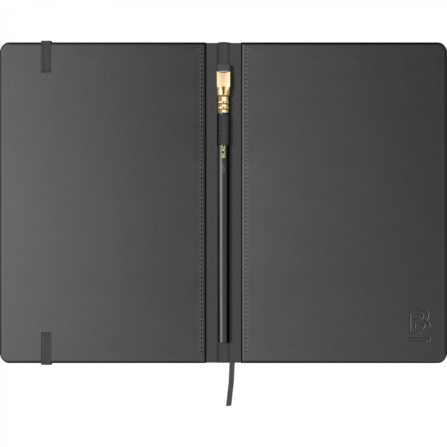 Imagine Produs Caiet A5 Blackwing Slate Black - Ivory Lined 6 mm - 160 pagini 100 g mp