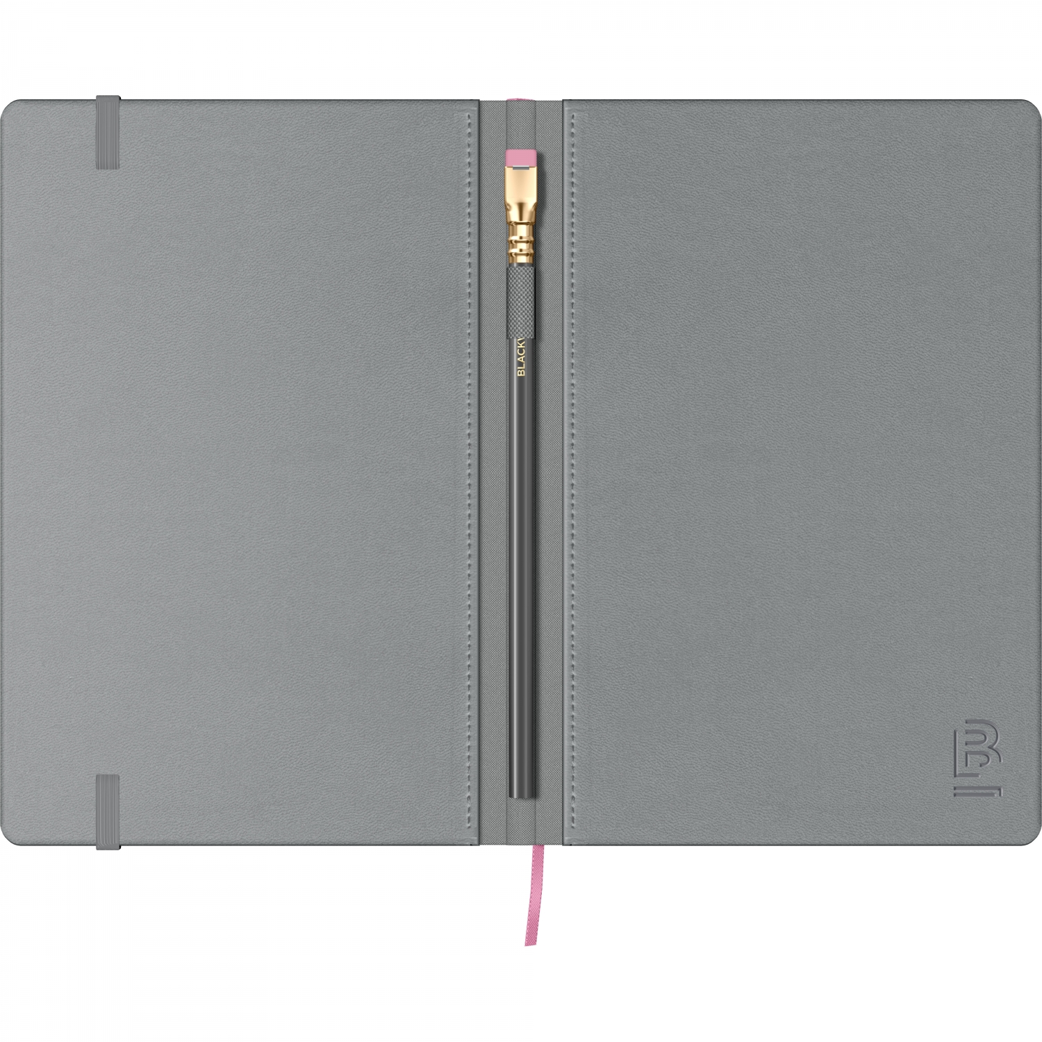 Imagine Produs Caiet A5 Blackwing Slate Grey - Ivory Lined 6 mm - 160 pagini 100 g mp