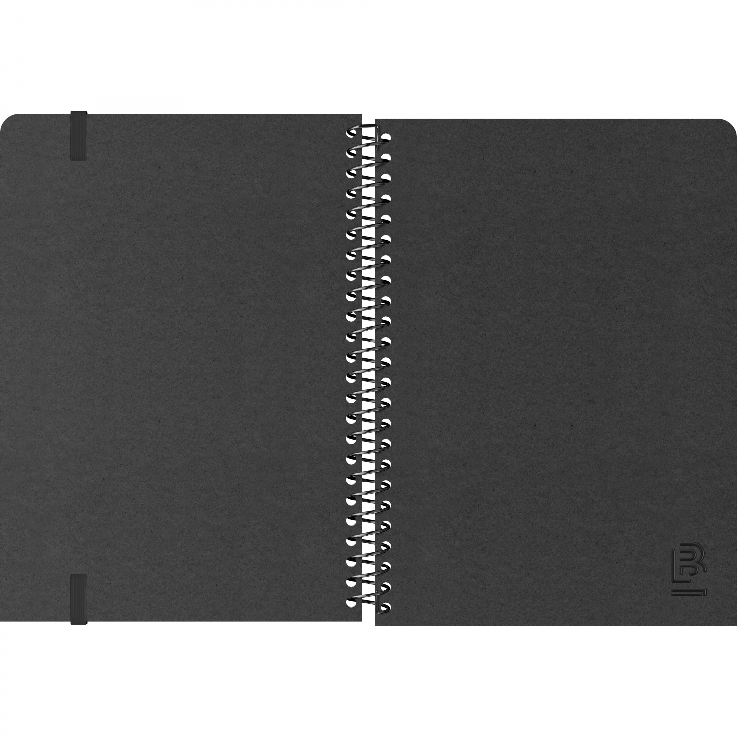 Imagine Produs Caiet cu Spirala A5 Blackwing Spiral Black - Ivory Plain - 160 pagini 80g mp