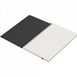 Caiet cu Spirala A5 Blackwing Spiral Black - Ivory Lined 6 mm - 160 pagini 80g mp