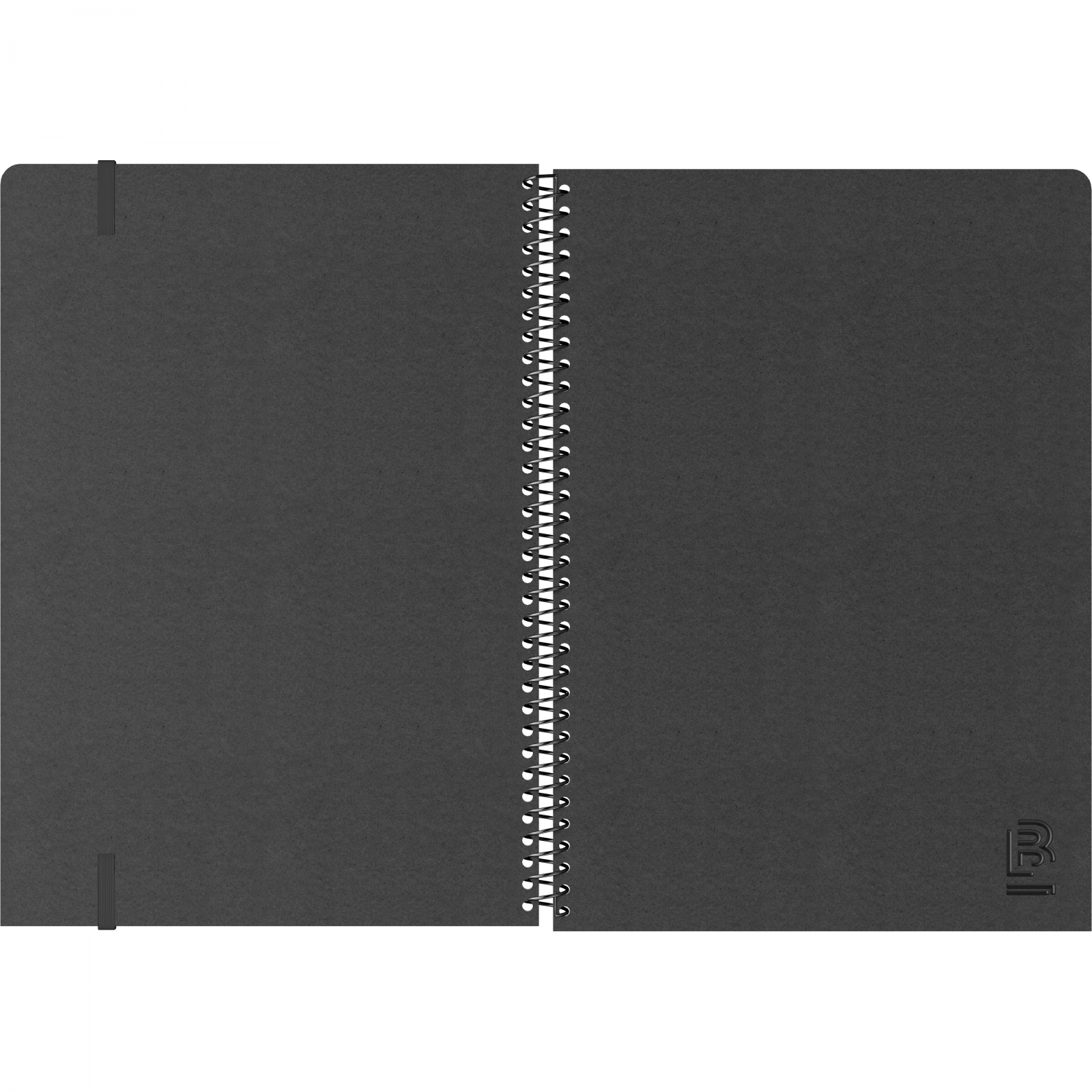 Imagine Produs Caiet cu Spirala A4 Blackwing Spiral Black - Ivory Plain - 160 pagini 80g mp