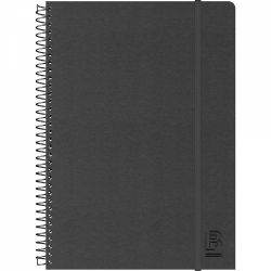 Caiet cu Spirala A4 Blackwing Spiral Black - Ivory Dot Grid 5 mm - 160 pagini 80g mp