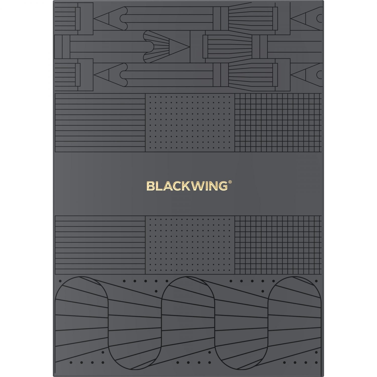 Imagine Produs Set Cadou Caiet A5 Blackwing Gift Essentials - Ivory Lined 6 mm - 160 pagini 100 g mp