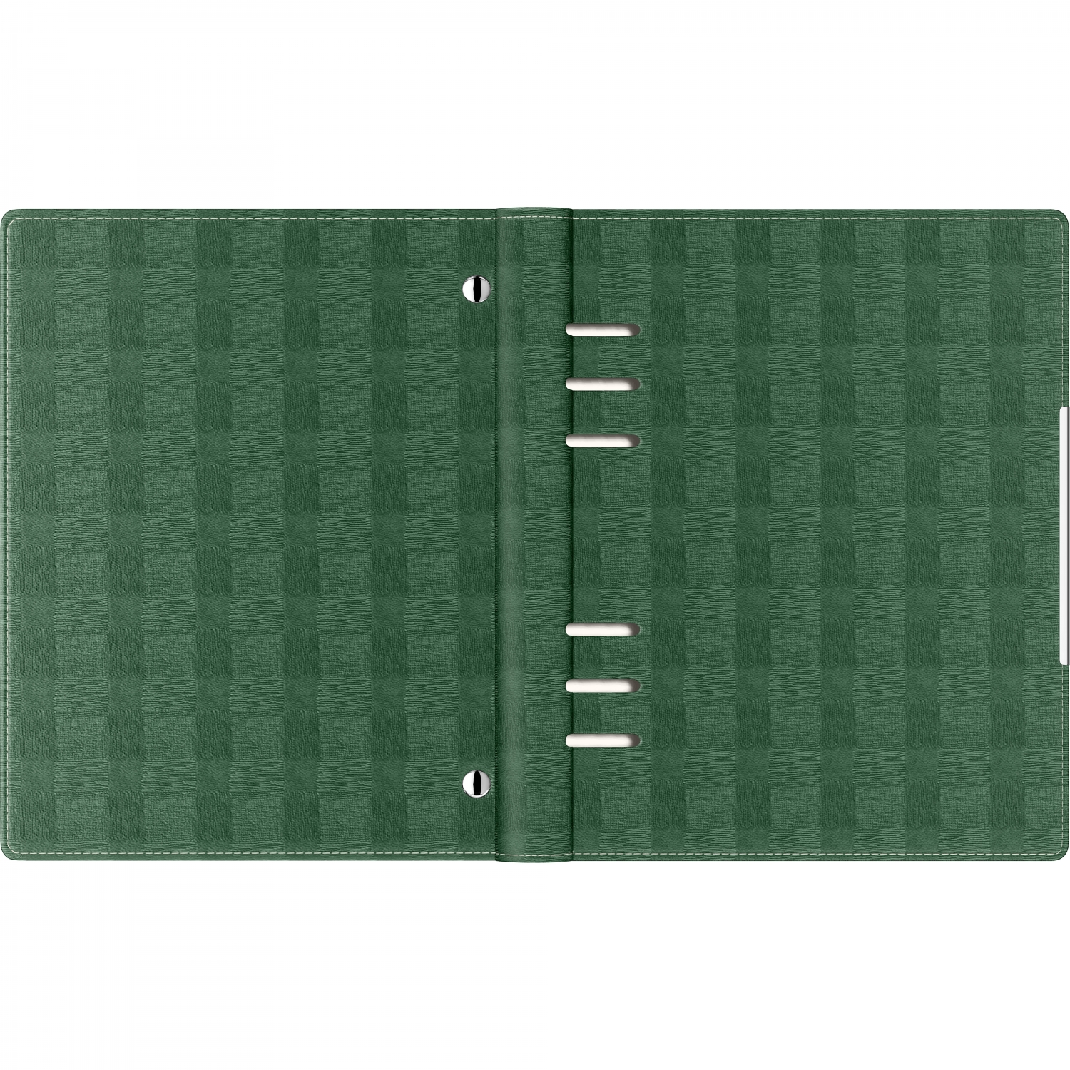 Imagine Produs Organizer A5 6 inele Precision Lotus 105307 Bottle Green - Ivory Lined - 290 pagini 80 g mp