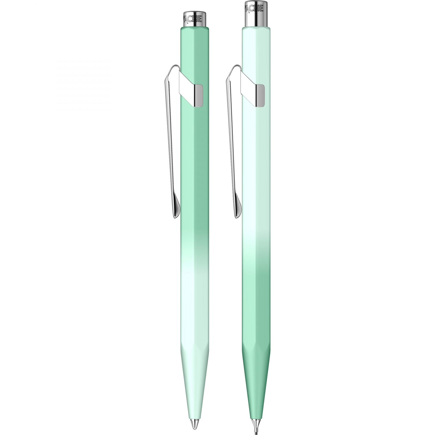 Imagine Produs Set Pix + Creion Mecanic 0.5 Caran dAche 849 SE Bicolor Misty Forest CT