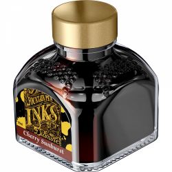 Calimara Cerneala 80 ml Diamine Guitar Theme Cherry Sunburst