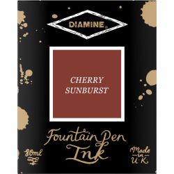 Calimara Cerneala 80 ml Diamine Guitar Theme Cherry Sunburst