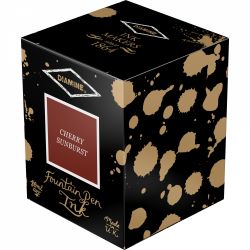 Calimara Cerneala 80 ml Diamine Guitar Theme Cherry Sunburst