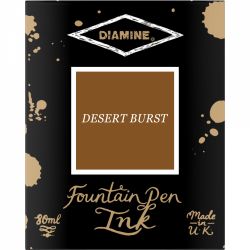Calimara Cerneala 80 ml Diamine Guitar Theme Desert Burst