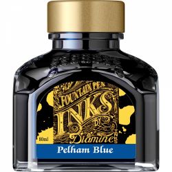 Calimara Cerneala 80 ml Diamine Guitar Theme Pelham Blue