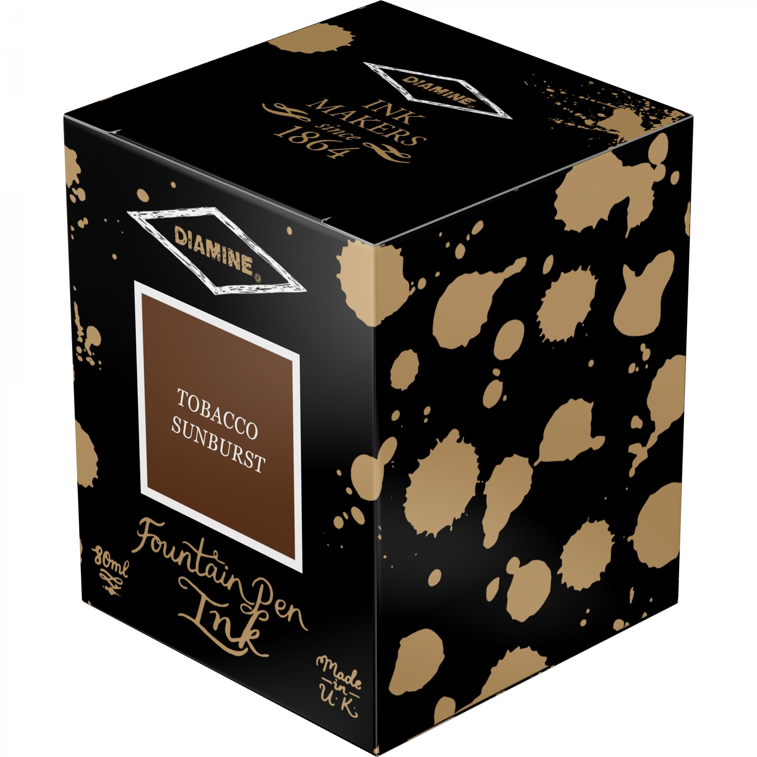 Imagine Produs Calimara Cerneala 80 ml Diamine Guitar Theme Tobacco Sunburst