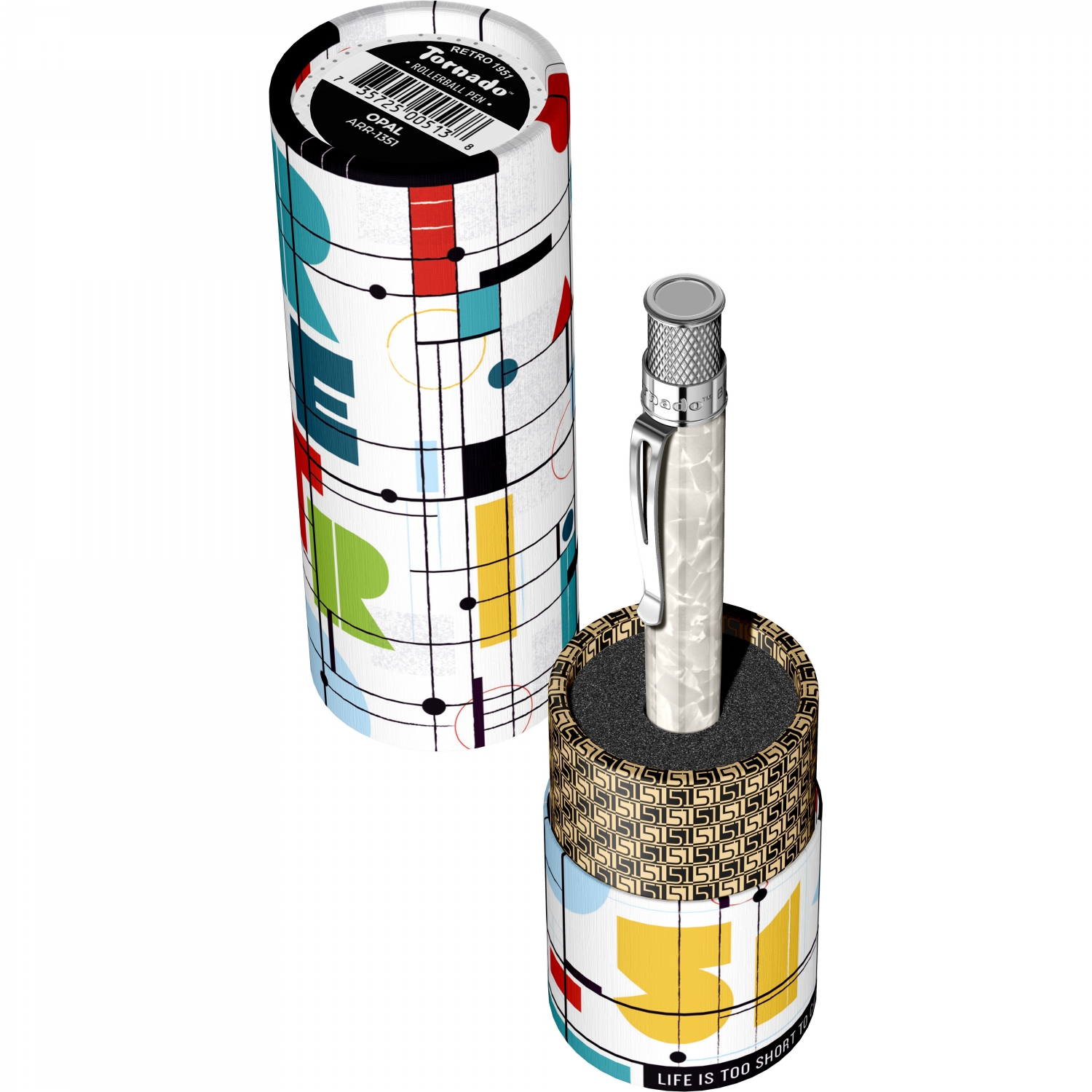 Imagine Produs Roller Retro 51 Tornado Acrylic Opal White CT