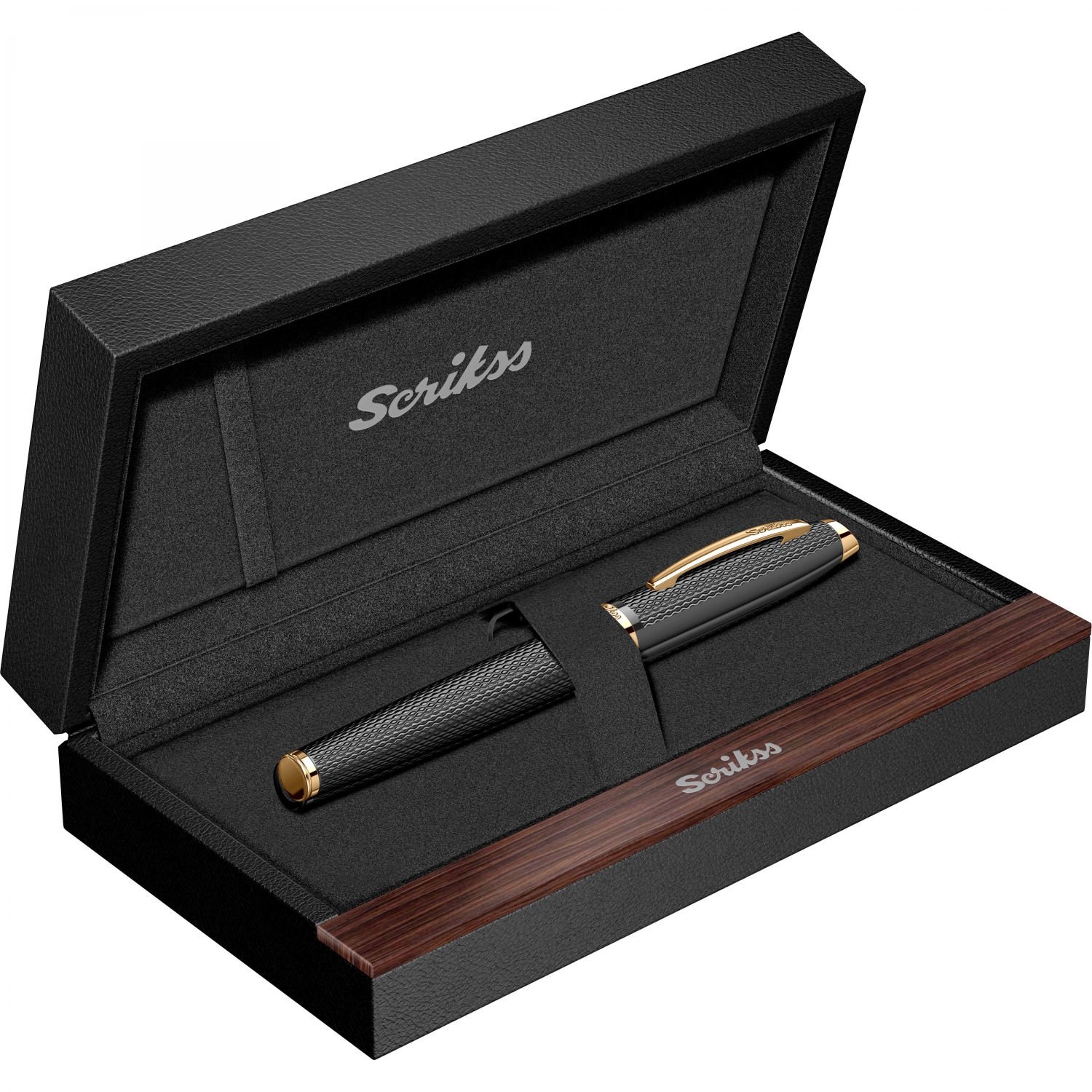 Imagine Produs Roller Scrikss Oscar 390 Matt Black Gold GT