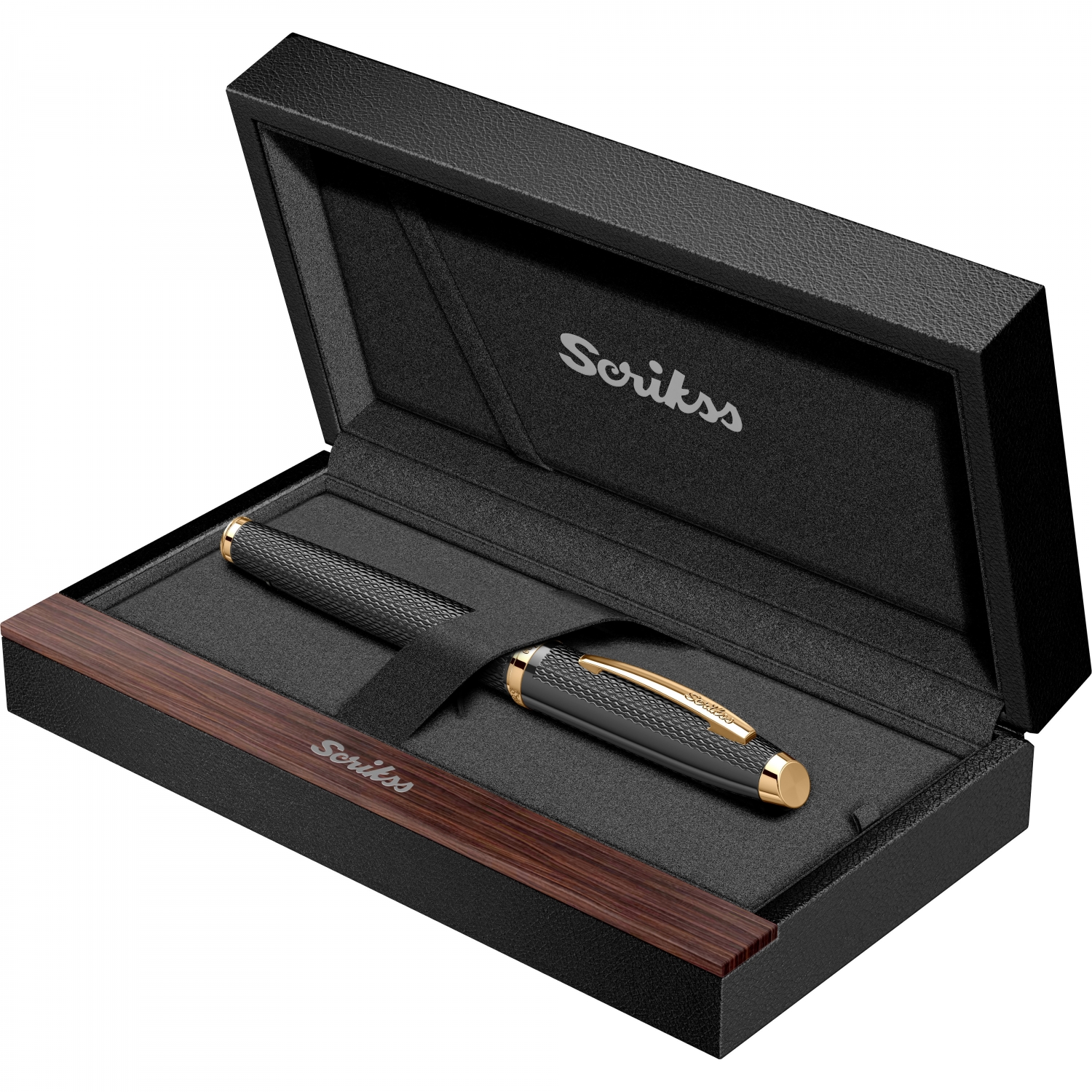 Imagine Produs Roller Scrikss Oscar 390 Matt Black Gold GT