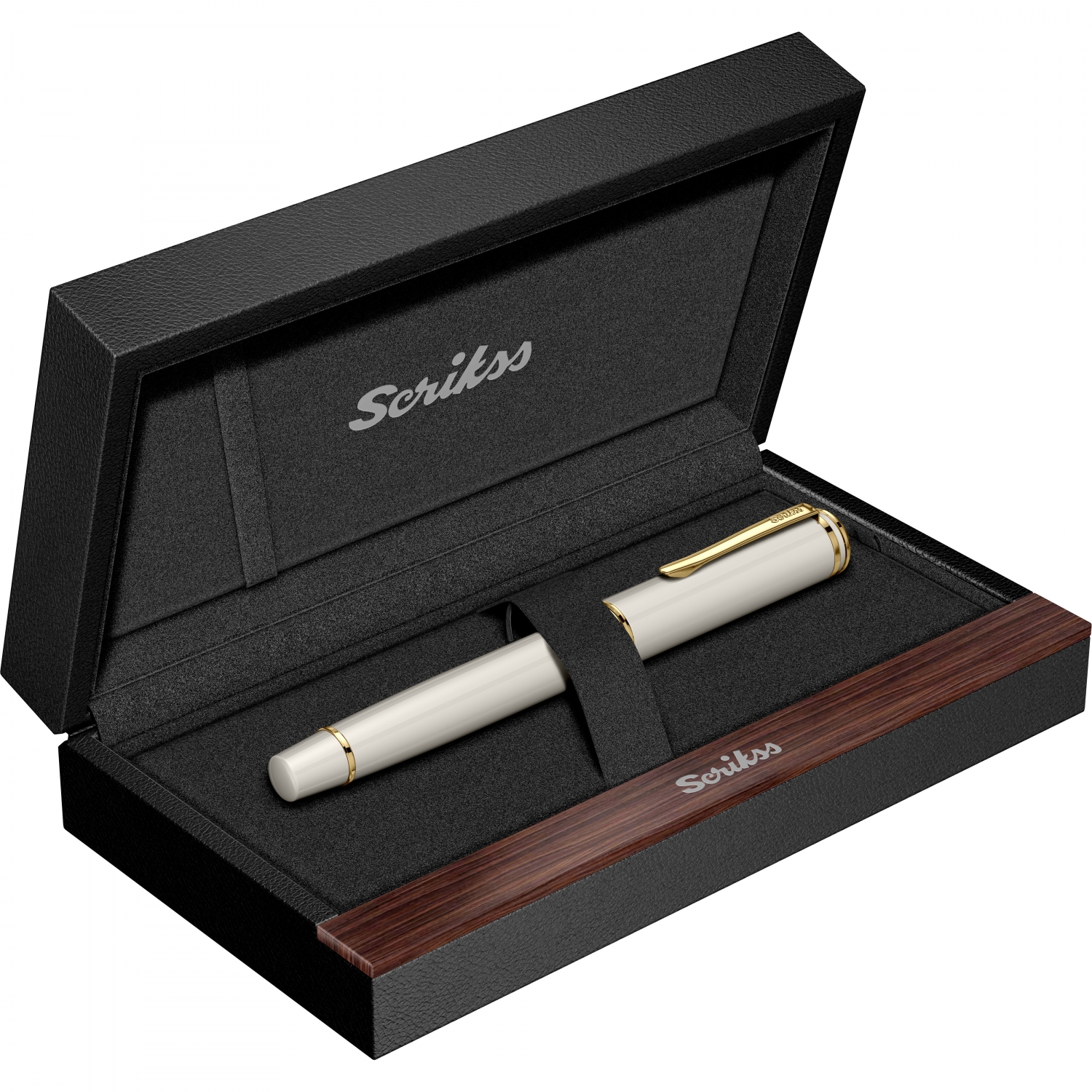 Imagine Produs Stilou Scrikss Fortune White Gold GT