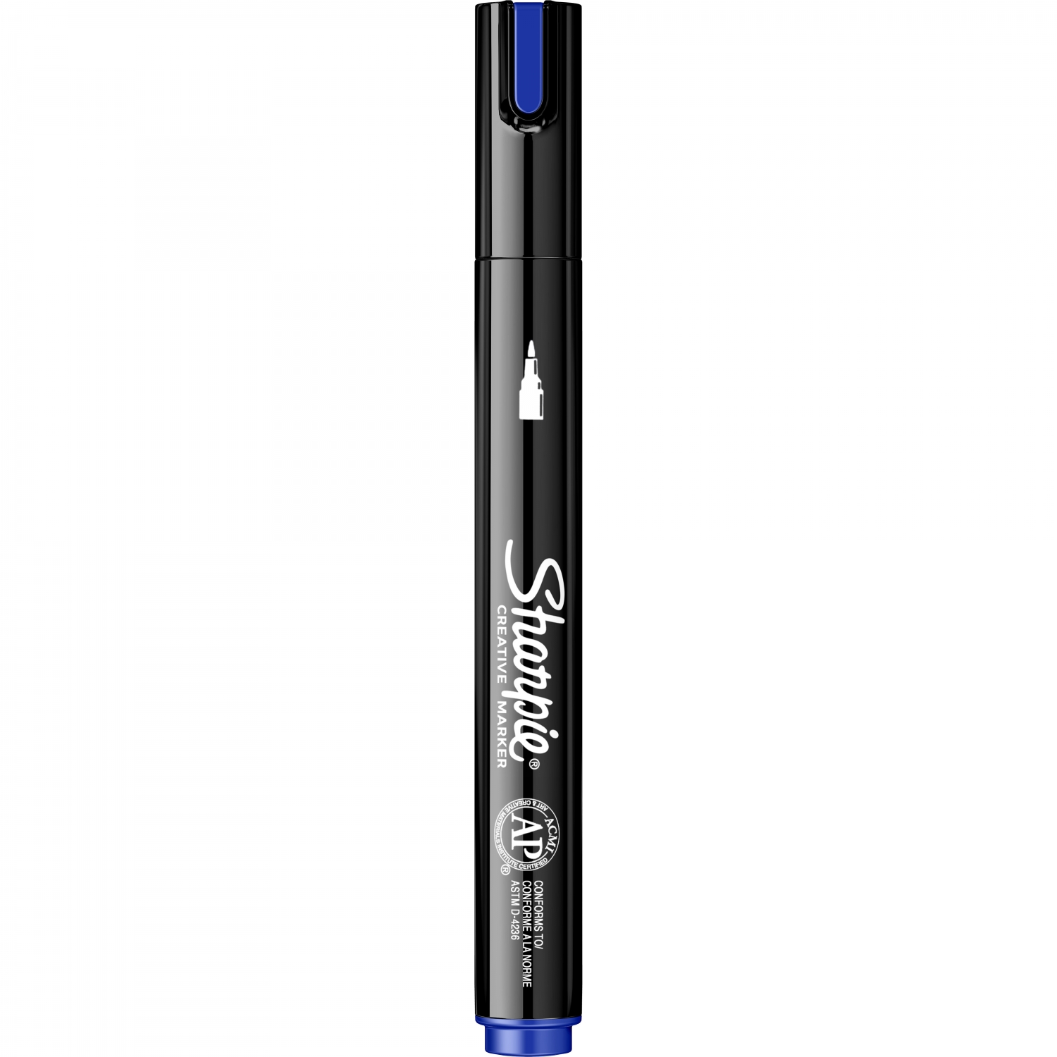 Imagine Produs Marker Creativ Bullet Sharpie Creative Acrylic Paint Water Based Blue