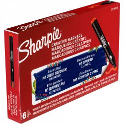 Marker Creativ Bullet Sharpie Creative Acrylic Paint Water Based Orange
