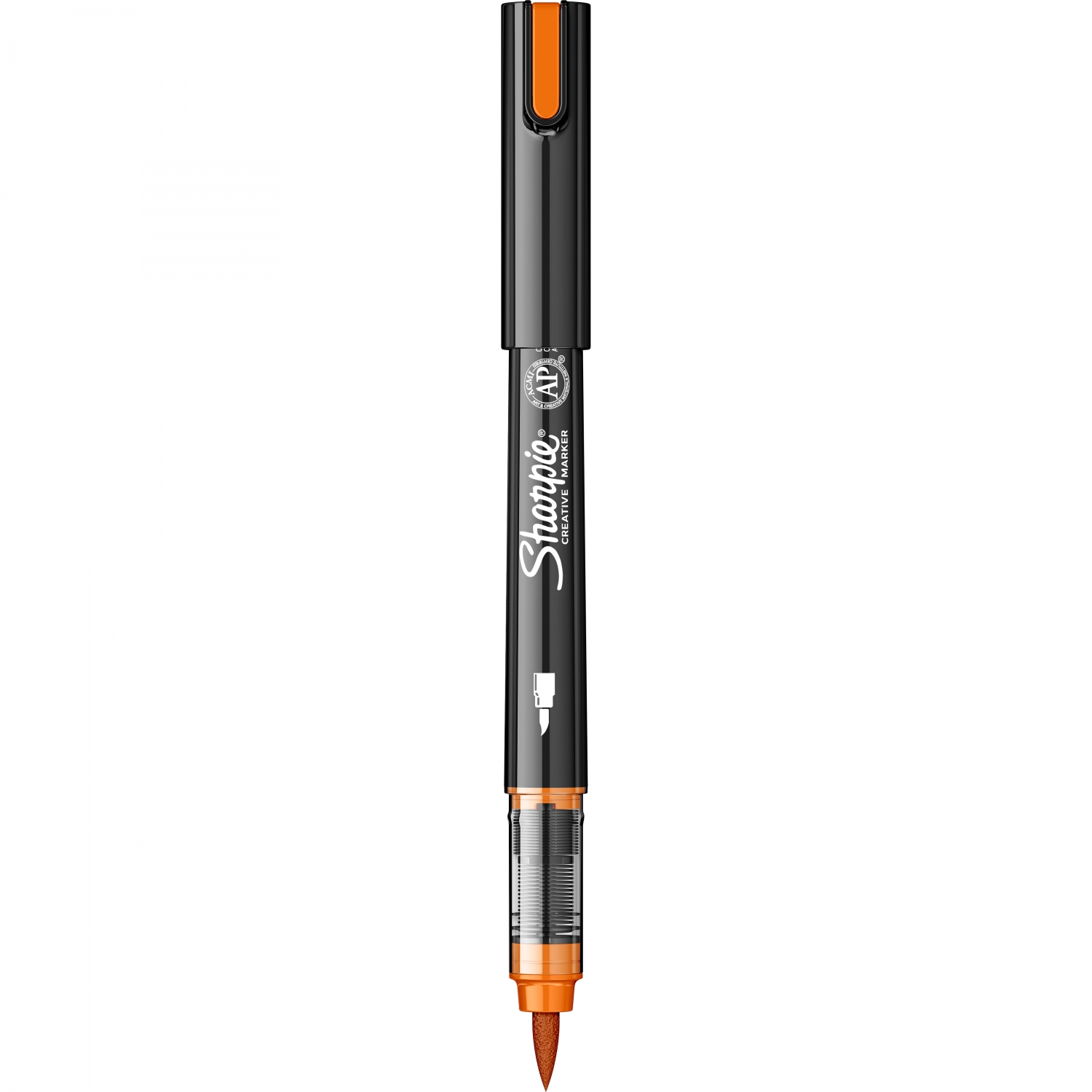 Imagine Produs Marker Creativ Brush Sharpie Creative Acrylic Paint Water Based Orange