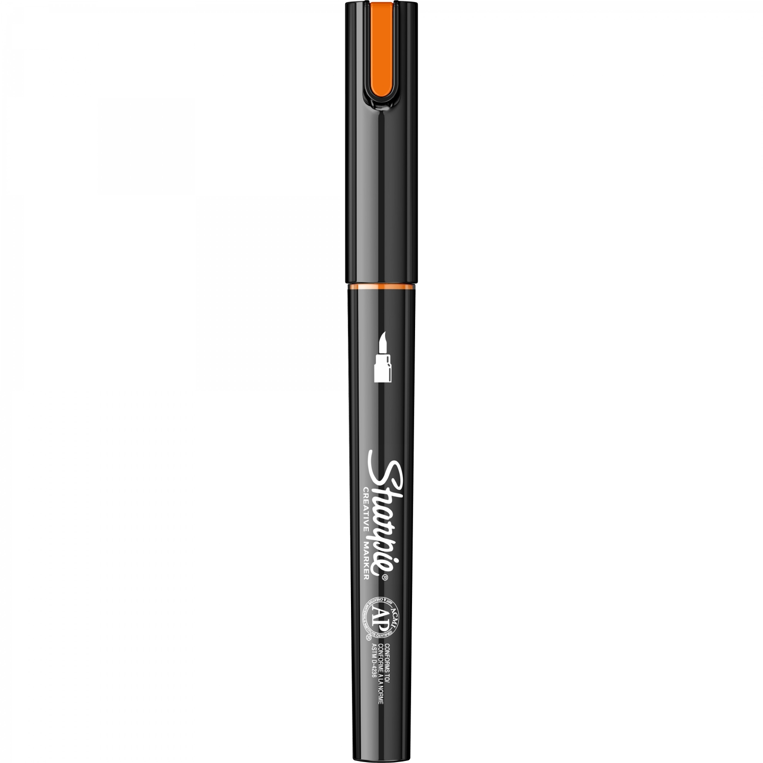 Imagine Produs Marker Creativ Brush Sharpie Creative Acrylic Paint Water Based Orange