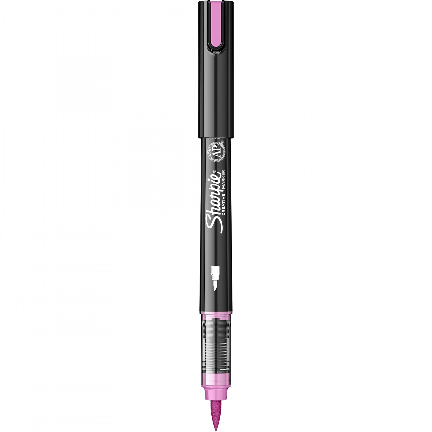 Imagine Produs Marker Creativ Brush Sharpie Creative Acrylic Paint Water Based Rose Pink