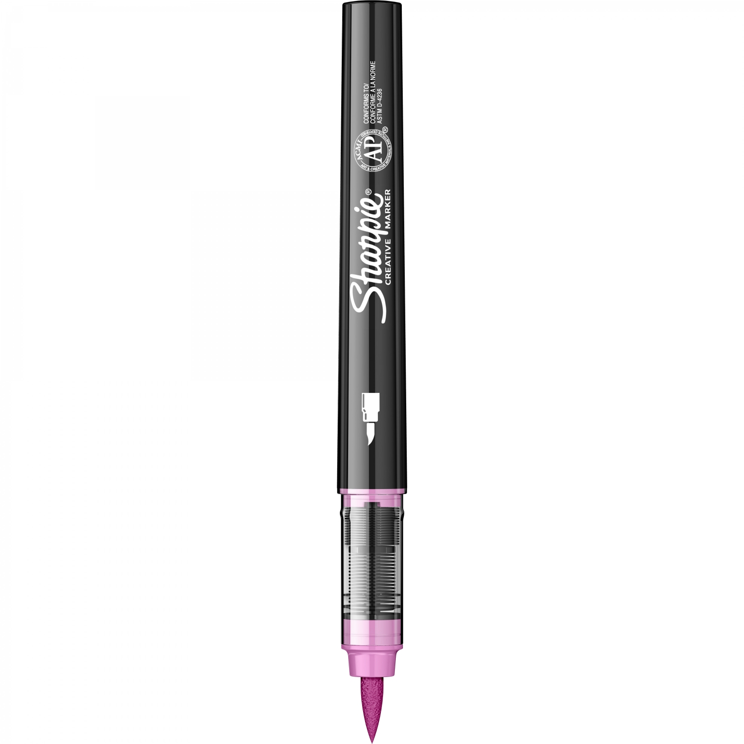 Imagine Produs Marker Creativ Brush Sharpie Creative Acrylic Paint Water Based Rose Pink