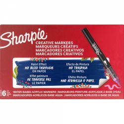 Marker Creativ Brush Sharpie Creative Acrylic Paint Water Based Rose Pink