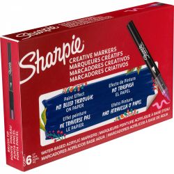 Marker Creativ Brush Sharpie Creative Acrylic Paint Water Based Rose Pink