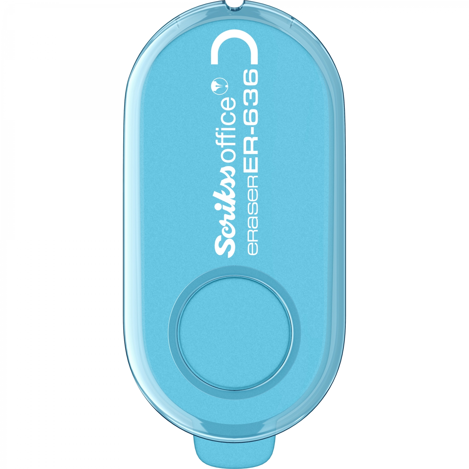 Imagine Produs Radiera Creion cu Suport Scrikss Rotary Eraser ER 636 Blue